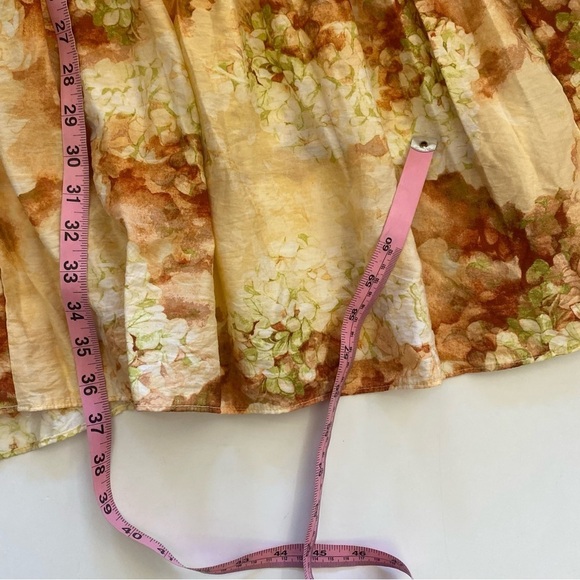 H&M || Airy Hydrangea Floral Mini Dress Medium - Picture 10 of 10